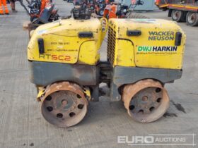 2012 Wacker Neuson Roller RT82-SC2 Asphalt / Concrete Equipment For Auction: Leeds -27th, 28th, 29th, 30th November 24 @ 8:00am full