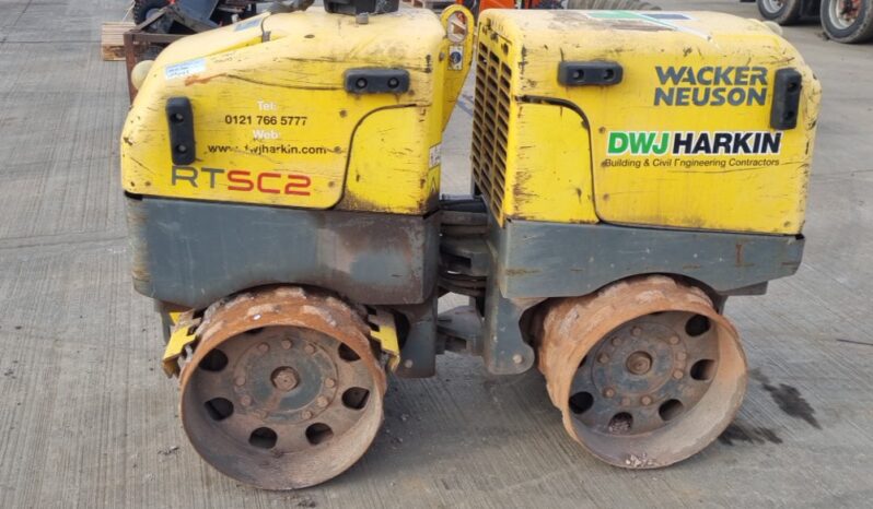 2012 Wacker Neuson Roller RT82-SC2 Asphalt / Concrete Equipment For Auction: Leeds -27th, 28th, 29th, 30th November 24 @ 8:00am full