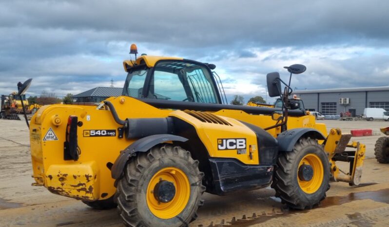 2017 JCB 540-140 Hi Viz Telehandlers For Auction: Leeds -27th, 28th, 29th, 30th November 24 @ 8:00am full