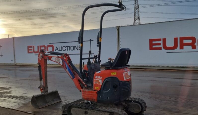 2016 Kubota U10-3 Mini Excavators For Auction: Leeds -27th, 28th, 29th, 30th November 24 @ 8:00am full