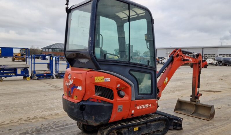 2016 Kubota KX016-4 Mini Excavators For Auction: Leeds -27th, 28th, 29th, 30th November 24 @ 8:00am full