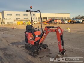 2017 Kubota K008-3 Mini Excavators For Auction: Leeds -27th, 28th, 29th, 30th November 24 @ 8:00am full