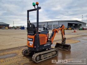 2019 Doosan DX10Z Mini Excavators For Auction: Leeds -27th, 28th, 29th, 30th November 24 @ 8:00am full