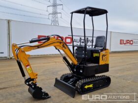 Unused 2024 JPC HT12 Mini Excavators For Auction: Leeds -27th, 28th, 29th, 30th November 24 @ 8:00am