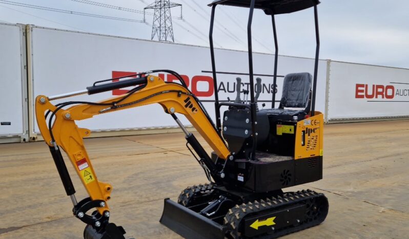 Unused 2024 JPC HT12 Mini Excavators For Auction: Leeds -27th, 28th, 29th, 30th November 24 @ 8:00am