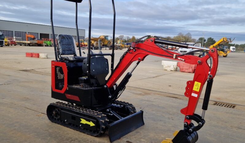 Unused 2024 Colt YFE10 Mini Excavators For Auction: Leeds -27th, 28th, 29th, 30th November 24 @ 8:00am full