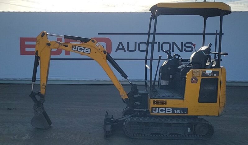 2019 JCB 16C-1 Mini Excavators For Auction: Leeds -27th, 28th, 29th, 30th November 24 @ 8:00am full