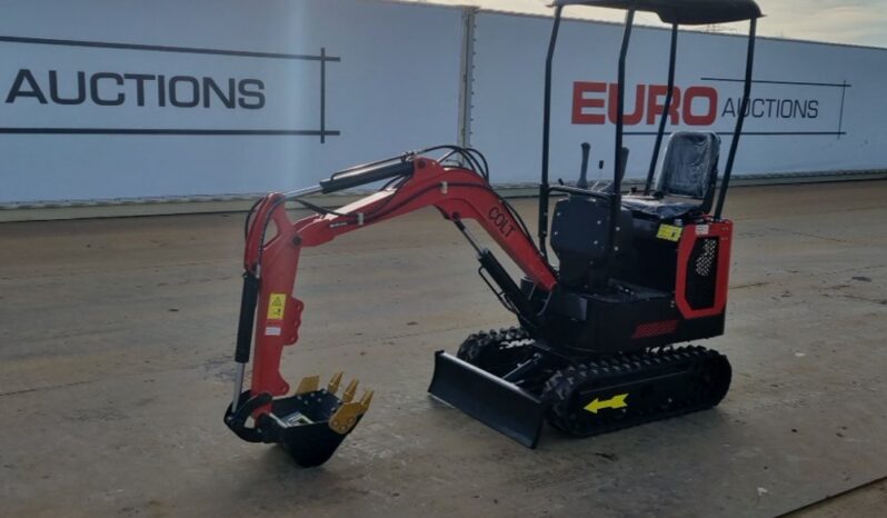 Unused 2024 Colt YFE10 Mini Excavators For Auction: Leeds -27th, 28th, 29th, 30th November 24 @ 8:00am