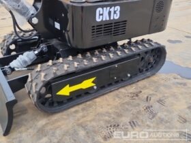 Unused 2024 Captok CK13 Micro Excavators For Auction: Leeds -27th, 28th, 29th, 30th November 24 @ 8:00am full