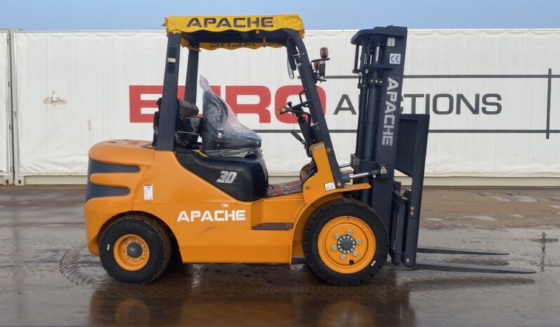 Unused 2024 Apache HH30Z Forklifts For Auction: Dromore – 6th & 7th December 2024 @ 9:00am For Auction on 2024-12-7 full