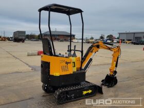 Unused 2024 JPC HT12 Mini Excavators For Auction: Leeds -27th, 28th, 29th, 30th November 24 @ 8:00am full