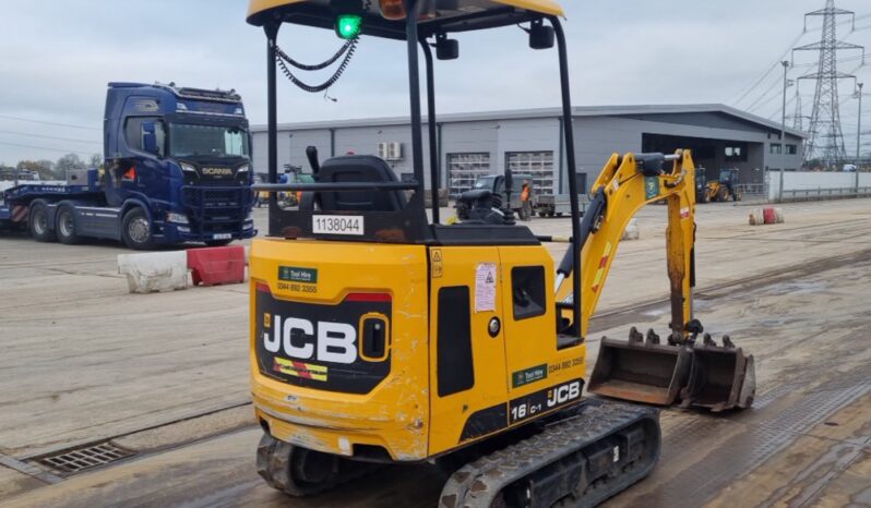 2020 JCB 16C-1 Mini Excavators For Auction: Leeds -27th, 28th, 29th, 30th November 24 @ 8:00am full