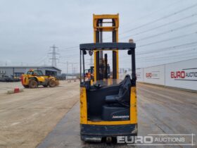 Jungheinrich Electric Reach Forklift, 3 Stage Free Lift Mast, Forks, Charger Forklifts For Auction: Leeds -27th, 28th, 29th, 30th November 24 @ 8:00am full