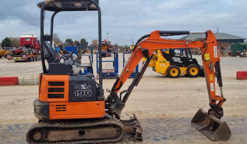 2019 Hitachi ZX19U-5A YR Mini Excavators For Auction: Leeds -27th, 28th, 29th, 30th November 24 @ 8:00am full