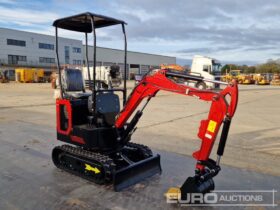 Unused 2024 Colt YFE10 Mini Excavators For Auction: Leeds -27th, 28th, 29th, 30th November 24 @ 8:00am full