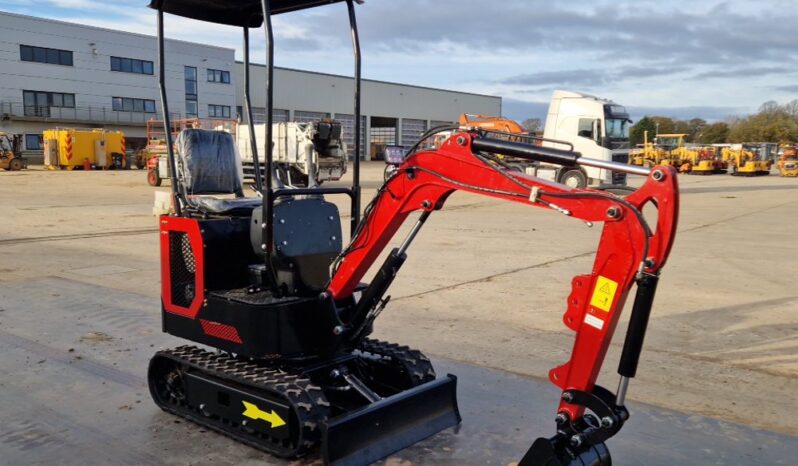 Unused 2024 Colt YFE10 Mini Excavators For Auction: Leeds -27th, 28th, 29th, 30th November 24 @ 8:00am full