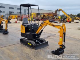 Unused 2024 JPC HT12 Mini Excavators For Auction: Leeds -27th, 28th, 29th, 30th November 24 @ 8:00am full