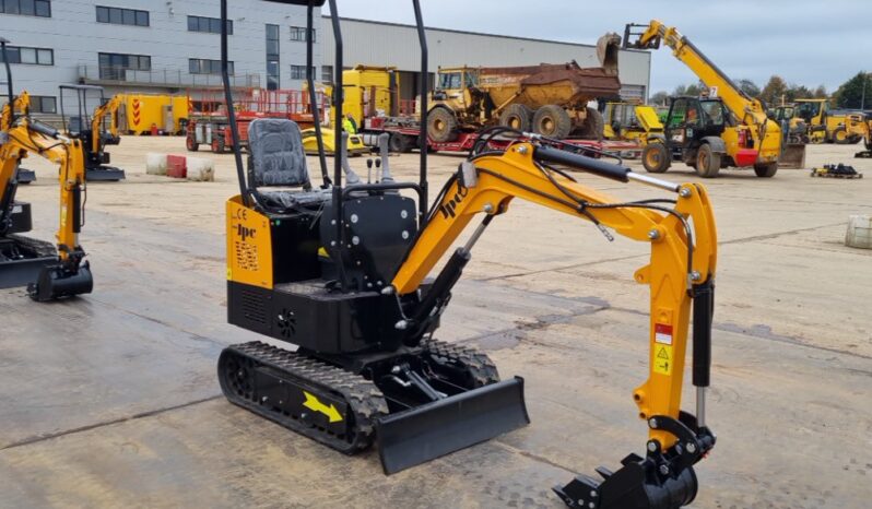 Unused 2024 JPC HT12 Mini Excavators For Auction: Leeds -27th, 28th, 29th, 30th November 24 @ 8:00am full