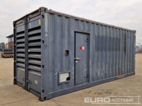 Stamford 550kVA Comtainerised Generator, Scania Engine Generators For Auction: Leeds -27th, 28th, 29th, 30th November 24 @ 8:00am