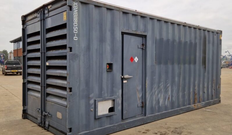 Stamford 550kVA Comtainerised Generator, Scania Engine Generators For Auction: Leeds -27th, 28th, 29th, 30th November 24 @ 8:00am