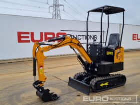 Unused 2024 JPC HT12 Mini Excavators For Auction: Leeds -27th, 28th, 29th, 30th November 24 @ 8:00am