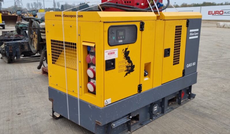 2015 Atlas Copco QAS60 Generators For Auction: Leeds -27th, 28th, 29th, 30th November 24 @ 8:00am full