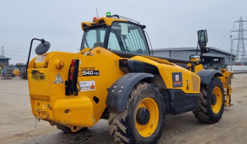 2020 JCB 540-140 Hi Viz Telehandlers For Auction: Leeds -27th, 28th, 29th, 30th November 24 @ 8:00am full