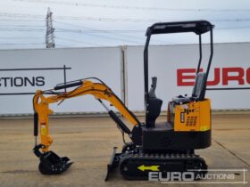 Unused 2024 JPC HT12 Mini Excavators For Auction: Leeds -27th, 28th, 29th, 30th November 24 @ 8:00am full