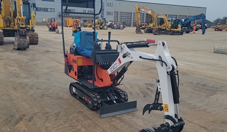 Unused 2024 Captok CK08 Mini Excavators For Auction: Leeds -27th, 28th, 29th, 30th November 24 @ 8:00am full