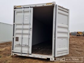 2024 CTN 40′ Container, 4 Side Doors, 1 End Door (Cannot Be Reconsigned) Containers For Auction: Leeds -27th, 28th, 29th, 30th November 24 @ 8:00am full