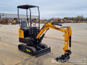 Unused 2024 JPC HT12 Mini Excavators For Auction: Leeds -27th, 28th, 29th, 30th November 24 @ 8:00am full