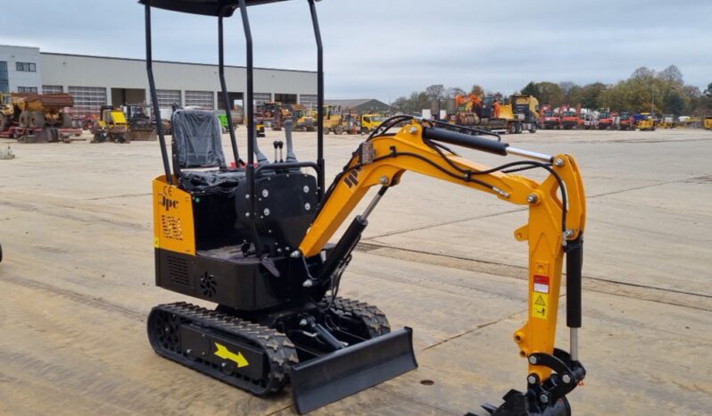 Unused 2024 JPC HT12 Mini Excavators For Auction: Leeds -27th, 28th, 29th, 30th November 24 @ 8:00am full