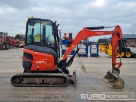 2014 Kubota U27-4 Mini Excavators For Auction: Leeds -27th, 28th, 29th, 30th November 24 @ 8:00am full