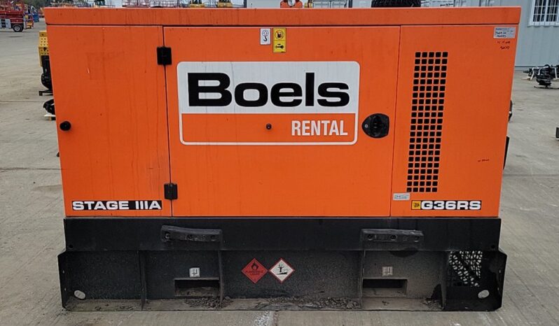 2019 JCB G36RS Generators For Auction: Leeds -27th, 28th, 29th, 30th November 24 @ 8:00am full