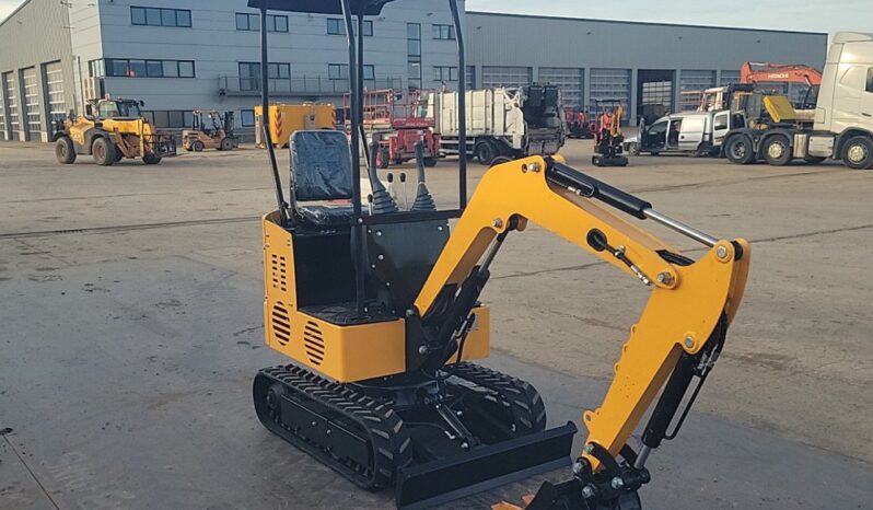 Unused 2024 JPC KV12 Mini Excavators For Auction: Leeds -27th, 28th, 29th, 30th November 24 @ 8:00am full