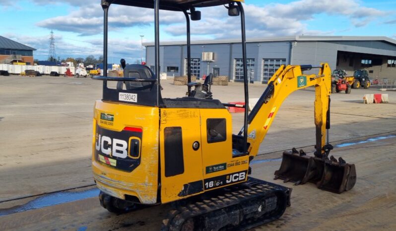 2020 JCB 16C-1 Mini Excavators For Auction: Leeds -27th, 28th, 29th, 30th November 24 @ 8:00am full