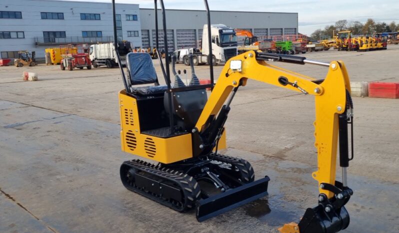 Unused 2024 JPC KV12 Mini Excavators For Auction: Leeds -27th, 28th, 29th, 30th November 24 @ 8:00am full