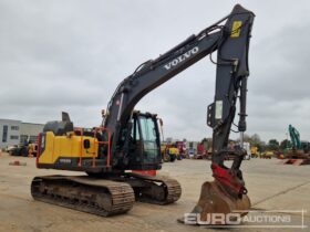 2018 Volvo EC140EL 10 Ton+ Excavators For Auction: Leeds -27th, 28th, 29th, 30th November 24 @ 8:00am full