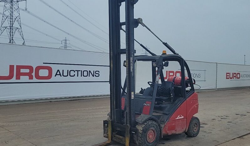 Linde H25T Forklifts For Auction: Leeds -27th, 28th, 29th, 30th November 24 @ 8:00am