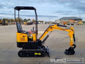 Unused 2024 JPC HT12 Mini Excavators For Auction: Leeds -27th, 28th, 29th, 30th November 24 @ 8:00am full