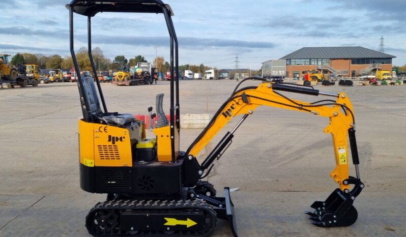 Unused 2024 JPC HT12 Mini Excavators For Auction: Leeds -27th, 28th, 29th, 30th November 24 @ 8:00am full