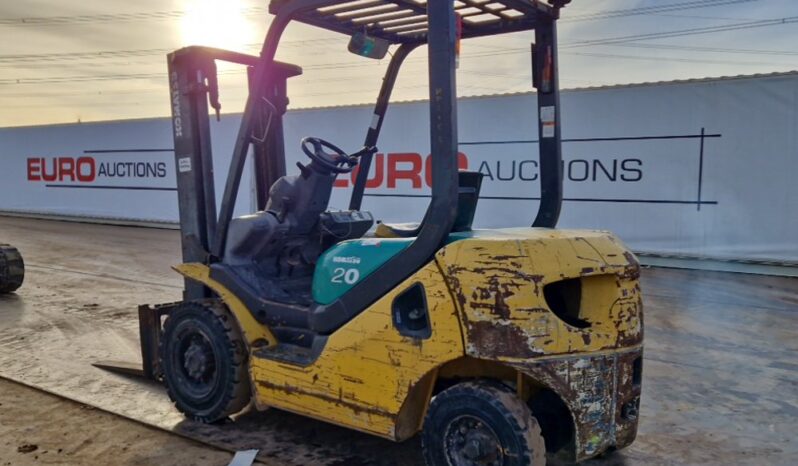 Komatsu FD20T-16 Forklifts For Auction: Leeds -27th, 28th, 29th, 30th November 24 @ 8:00am full