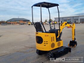 Unused 2024 JPC KV12 Mini Excavators For Auction: Leeds -27th, 28th, 29th, 30th November 24 @ 8:00am full