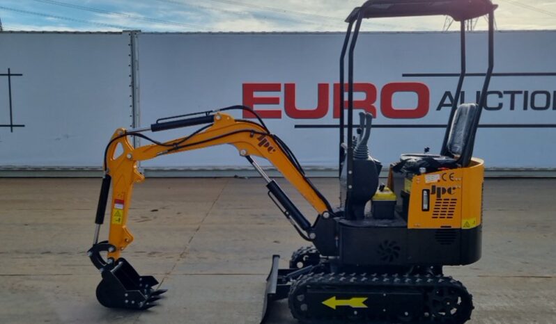 Unused 2024 JPC HT12 Mini Excavators For Auction: Leeds -27th, 28th, 29th, 30th November 24 @ 8:00am full