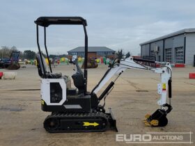 Unused 2024 Colt YFE10 Mini Excavators For Auction: Leeds -27th, 28th, 29th, 30th November 24 @ 8:00am full