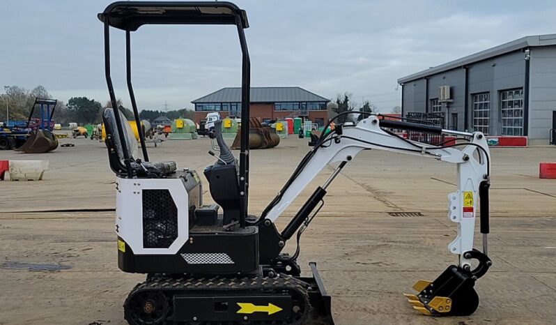 Unused 2024 Colt YFE10 Mini Excavators For Auction: Leeds -27th, 28th, 29th, 30th November 24 @ 8:00am full