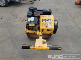 JCB Single Drum Vibrating Pedestrian Roller Asphalt / Concrete Equipment For Auction: Leeds -27th, 28th, 29th, 30th November 24 @ 8:00am full