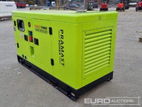 Unused 2024 Pramast VG-R30 Generators For Auction: Leeds -27th, 28th, 29th, 30th November 24 @ 8:00am