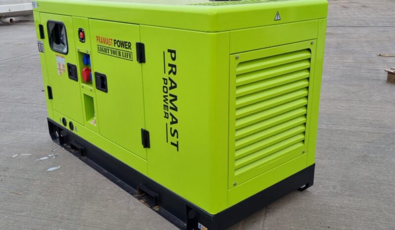 Unused 2024 Pramast VG-R30 Generators For Auction: Leeds -27th, 28th, 29th, 30th November 24 @ 8:00am