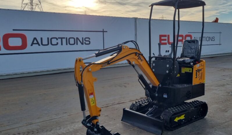 Unused 2024 JPC HT12 Mini Excavators For Auction: Leeds -27th, 28th, 29th, 30th November 24 @ 8:00am